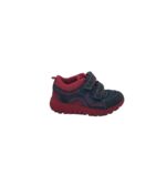 Adidasi copii Superfit, 25, piele intoarsa, material textil, roz bleumarin