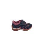 Adidasi copii Superfit, 26, piele intoarsa, material textil, roz bleumarin