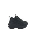 Adidasi copii Caterpillar Intruder, 28, imitatie de piele, material textil, negru
