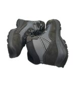 Ghete barbati Garsport Kamikaze Mid, 44, piele intoarsa, material textil, negru gri - imagine 4