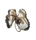 Adidasi dama Lopro, 38, piele, alb bej (golf) - imagine 4