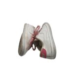 Tenisi dama 36.5, imitatie de piele, alb - imagine 4