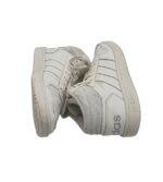 Adidasi dama Adidas, 39, imitatie de piele, material textil, alb - imagine 4