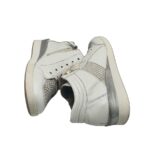 Adidasi dama Thom, 37, imitatie de piele, alb - imagine 4