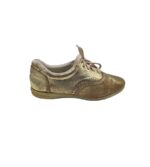 Pantofi dama Green Sport, 38, piele, auriu