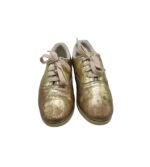 Pantofi dama Green Sport, 38, piele, auriu - imagine 3
