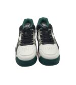 Adidasi barbati Troop Delta Low, imitatie de piele, alb verde - imagine 3