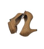Pantofi dama Class, 39, imitatie de piele, maro - imagine 4