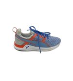 Adidasi dama Puma, 39, material textil, alb albastru