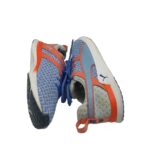 Adidasi dama Puma, 39, material textil, alb albastru - imagine 4