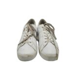 Adidasi dama Vty, 39, imitatie de piele, alb - imagine 3