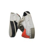 Adidasi dama Puma, 39, piele intoarsa, imitatie de piele, piele, alb negru - imagine 4