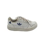 Adidasi barbati Adidas, 43, imitatie de piele, piele, alb
