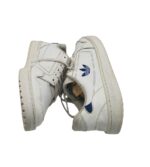 Adidasi barbati Adidas, 43, imitatie de piele, piele, alb - imagine 4