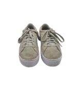 Adidasi dama Puma, 39, piele intoarsa, gri - imagine 3