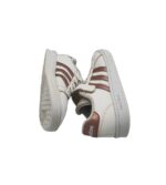 Adidasi copii Adidas, 31, imitatie de piele, alb - imagine 4
