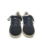 Tenisi dama Adidas, 38, piele intoarsa, negru - imagine 3