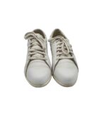 Adidasi dama Adidas, 39, imitatie de piele, piele, alb - imagine 3