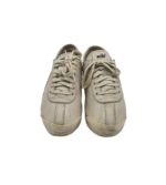 Adidasi dama Nike, 36, piele, gri - imagine 3