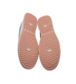 Adidasi dama Franco Banetti, imitatie de piele, alb albastru roz - imagine 5