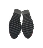 Adidasi dama Tamaris, 36, imitatie de piele, material textil, negru rosu - imagine 5