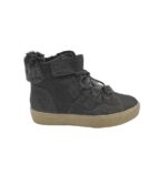 Botine dama Tamaris, 40, imitatie de piele, piele intoarsa, gri