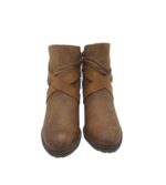 Botine dama S'Oliver, 38, imitatie de piele, maro - imagine 3
