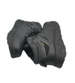Ghete barbati Axboxing, imitatie de piele, negru , Imblanite - imagine 4