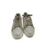 Tenisi dama Tamaris, 39, imitatie de piele, material textil, gri - imagine 3