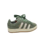 Adidasi barbati Adidas Campus, 40, piele intoarsa, verde