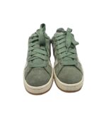Adidasi barbati Adidas Campus, 40, piele intoarsa, verde - imagine 3