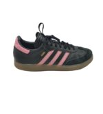 Adidasi dama Adidas Samba, 48, piele intoarsa, piele, negru