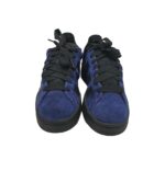 Adidasi dama Adidas Campus, 40, piele intoarsa, negru albastru - imagine 3