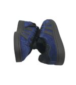 Adidasi dama Adidas Campus, 40, piele intoarsa, negru albastru - imagine 4