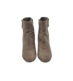 Botine dama New Look, 38, material textil, bej - imagine 3