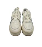 Adidasi barbati Puma, 46, piele, alb verde - imagine 3