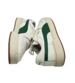 Adidasi barbati Puma, 46, piele, alb verde - imagine 4