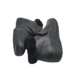 Botine dama Wonders Walk, 39, imitatie de piele, negru - imagine 4