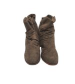 Botine dama New Yorker, 39, material textil, bej - imagine 3