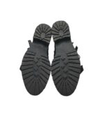 Ghete dama Topshop, 37, piele intoarsa, piele, negru - imagine 5