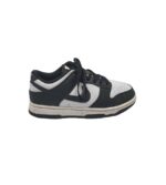 Adidasi barbati Nike, 40.5, imitatie de piele, piele, alb negru