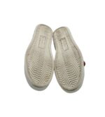 Tenisi dama Desigual, 38, imitatie de piele, piele intoarsa, alb - imagine 5