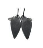 Botine dama Bebo, 39, material textil, gri - imagine 5