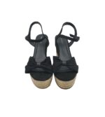 Sandale dama Anna Field, 40, material textil, negru - imagine 3
