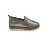 Pantofi dama Next, 42, material textil, piele, gri