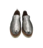 Pantofi dama Next, 42, material textil, piele, gri - imagine 3