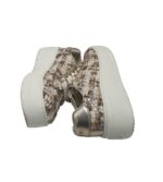 Adidasi dama Dune, 37, material textil, piele, bej - imagine 4