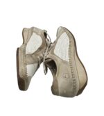 Pantofi dama Gabor, 39, piele intoarsa, piele, alb gri - imagine 4