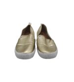 Espadrile dama H&M, 40, imitatie de piele, auriu - imagine 3