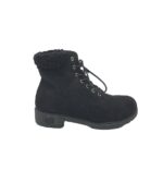 Ghete dama Crush, 39, material textil, Imblanite, negru